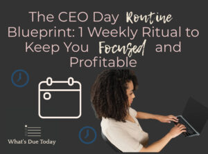 ceo day routine